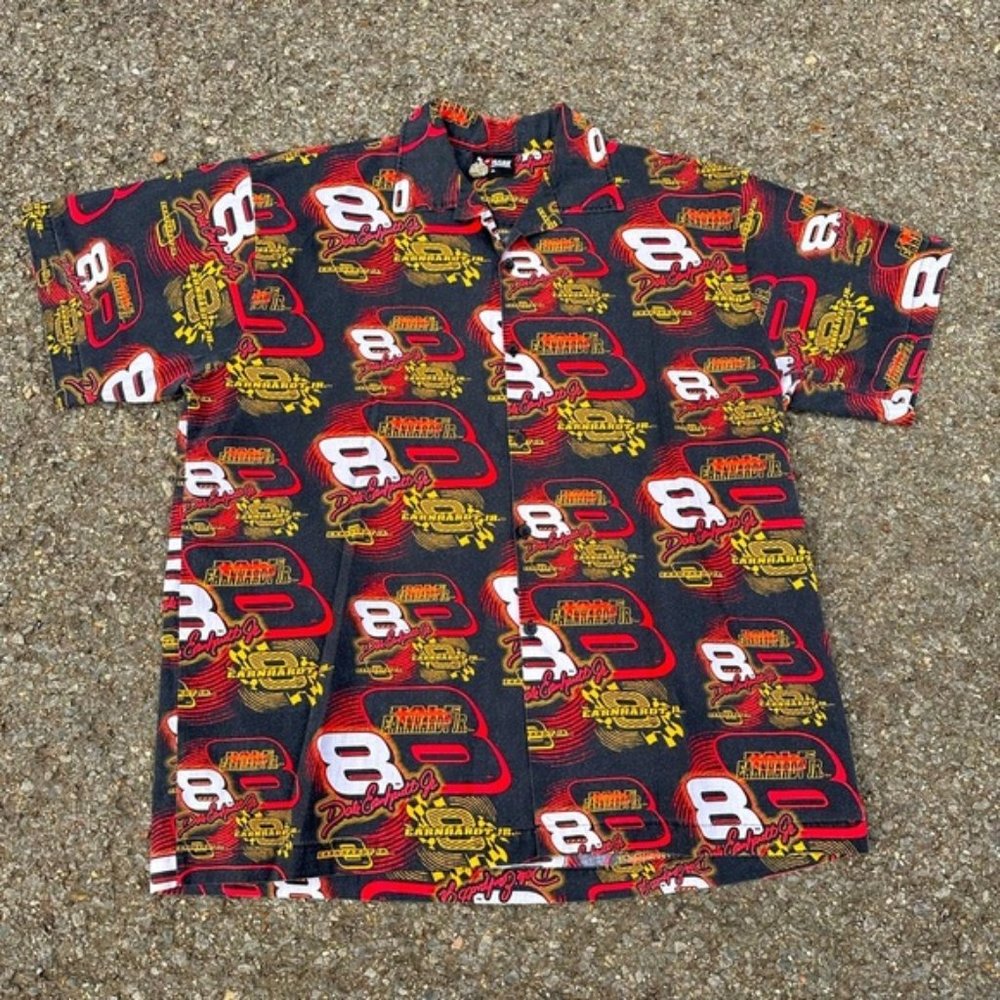 Dale Earnhardt JR Chase Authentics VTG Polo Shirt